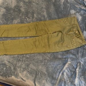 DIVIDED Olive Green Skinny Jeans